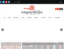 Tablet Screenshot of empordalia.com